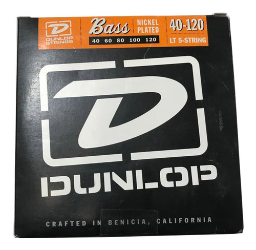 Encordado Dunlop Para Bajo 5 Cuerdas 040-120 