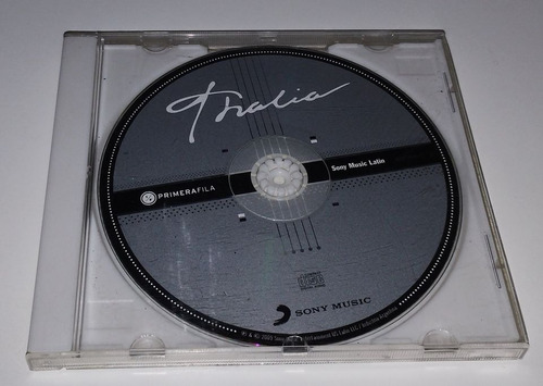 Thalia Primera Fila Cd P2009