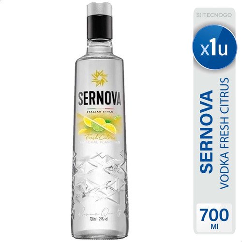 Vodka Saborizado Sernova Fresh Citrus - Mejor Precio