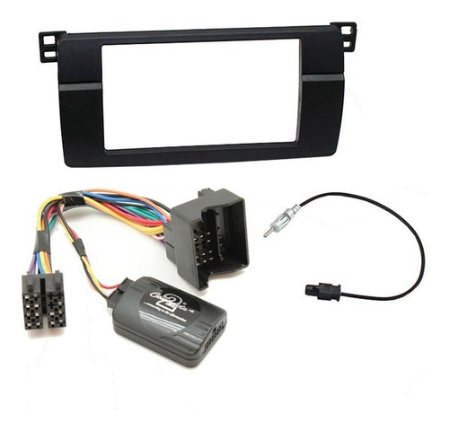 Moldura 2 Din E Interface Quadlock Bmw Serie 3 E46 98-05