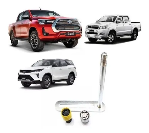 comprar Trava Antifurto De Estepe Pick Up Hilux Sw4 2020 2021 2022