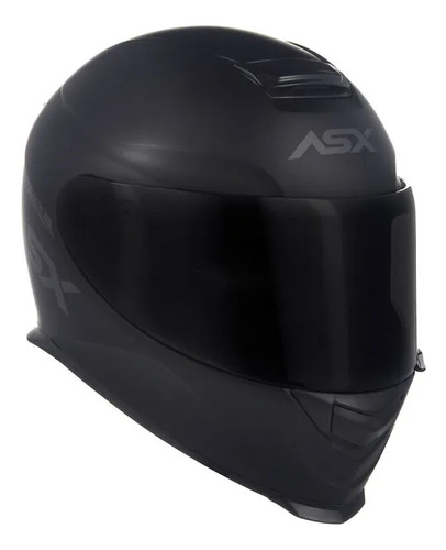 Capacete Asx Eagle Solid Fosco Preto/cinza 60 Preto/cinza 59/60