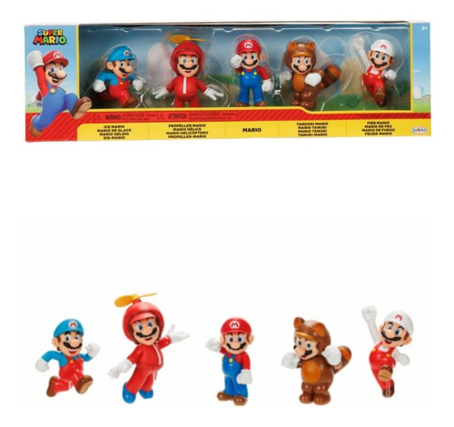 Figuras Súper Mario Bros Original 