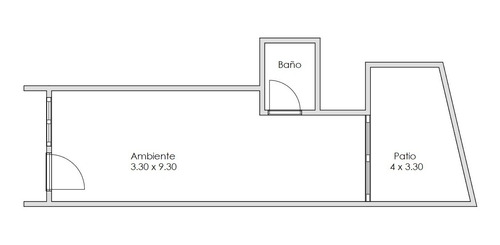 Imagen 11 de 12 de Lascano Al 4700 - Ph 1 Amb. Divisible Con Patio