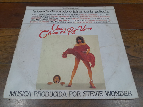 Vinilo - Una Chica Al Rojo Vivo - Soundtrack - Stevie Wonder