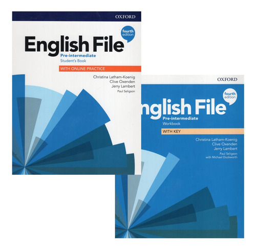 English File Pre-intermediate Student's Book + Workbook 4ed.