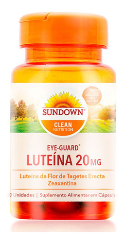 Luteína Sundown Luteín Opt 20mg C/ 30 Cápsulas