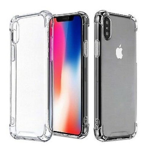 Funda Air Drop Transparente Para Iph Xs Max Extremos