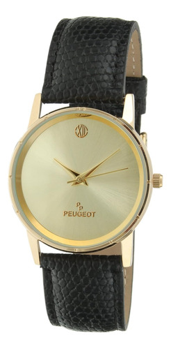 Peugeot Para Hombre, Esfera De Color Champán Desnudo, Reloj 