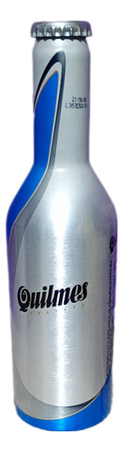 Botella De Cerveza Quilmes De Aluminio Llena