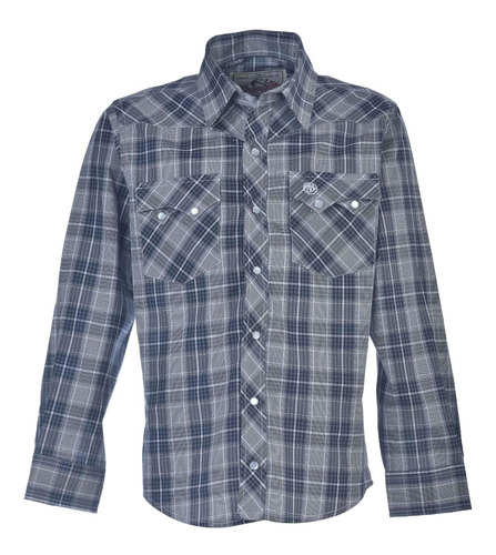 Camisa Vaquera Wrangler Niño Manga Larga Ro41