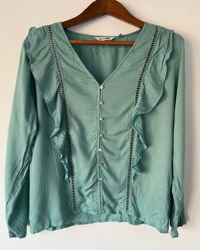 Blusa Verde Menta Talle S, Lolita