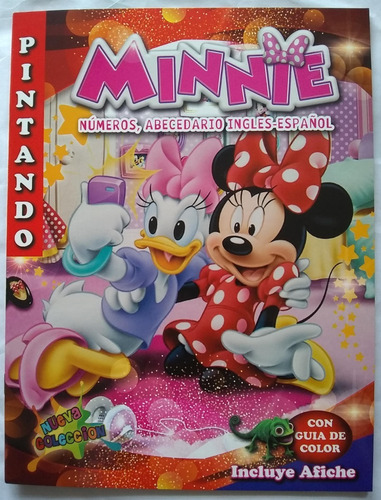 Minnie Frozen Libro Para Colorear Piñata Sorpresa Infantil