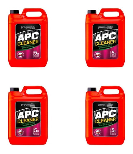 Apc Limpiador Multiproposito X 5 Lts  Proquality (x4)