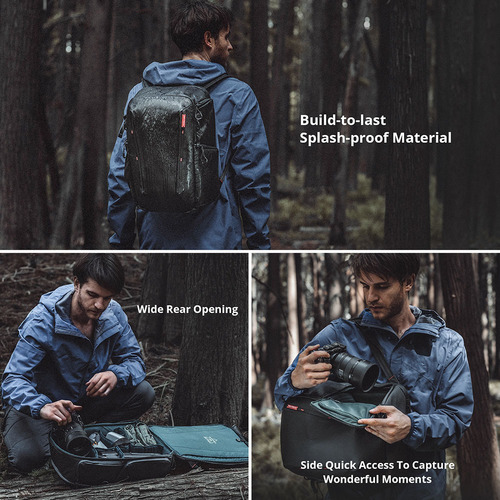 Mochila Impermeável Para Câmera Pgytech Onemo Lite 22l