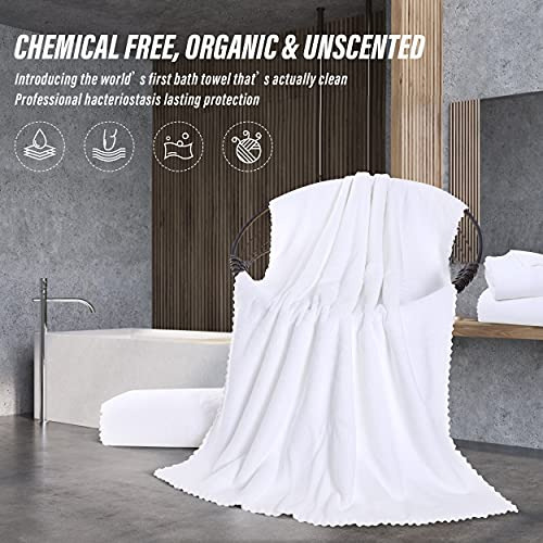 Juego De 6 Toallas De Baño Microfibra Absorbentes