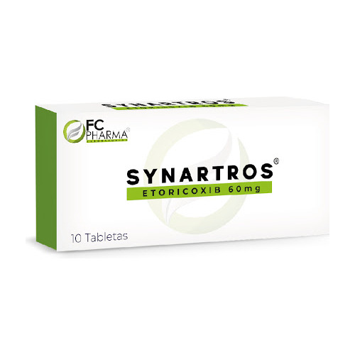 Synartros 60 Mg X 10 Tabletas