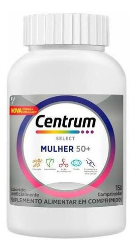 Centrum Select Mulher 50+ 150 Comprimidos.