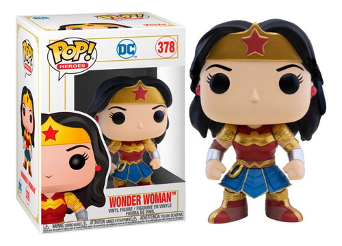 Funko Pop Wonder Woman Imperial #378 Dc (fotos Reales)