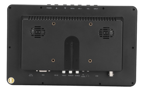 Monitor Estéreo Usb Portátil De 10,6 Pulgadas, 1280 X 768 Hd