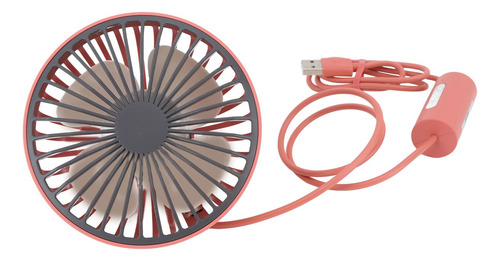 Ventilador De Coche Led Con Clip De Ventilación, 3 Velocidad