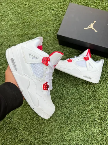 Metallic red jordan new arrivals