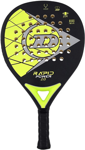 Raqueta De Padel Tenis Dunlop Rapid Power 2.0 Sup De Grafito