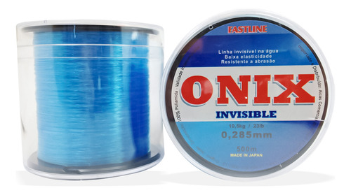 Linha Fastline Onix Invisible - 500 Metros - Escolha Bitola