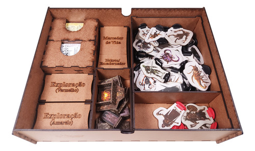 Caixa Organizadora (com Insert Mdf) Para For The Evil Quest