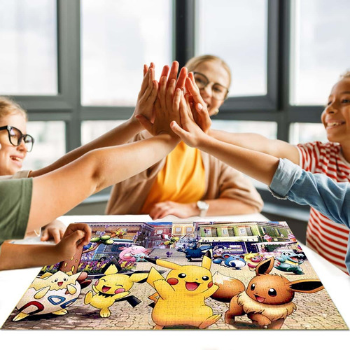 Rompecabezas 1000 Piezas Diseño De Pikachu
