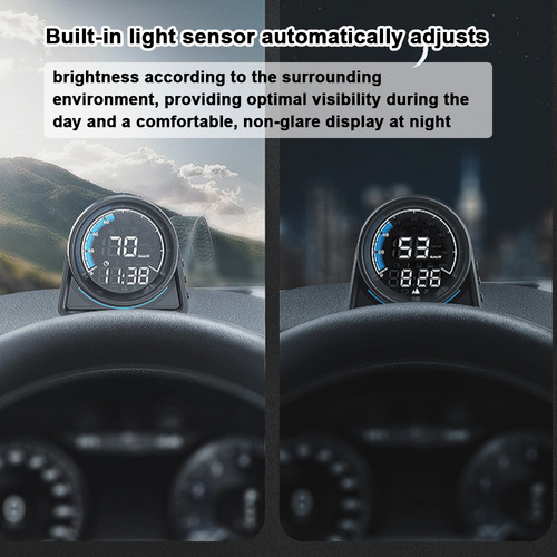Velocímetro Hud Head Up Display For Gps Fatiga Led Digital