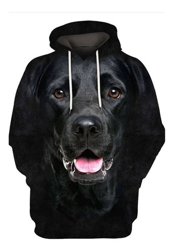 Sudadera Con Capucha 3d Printing Labrador Dog Edición Limita