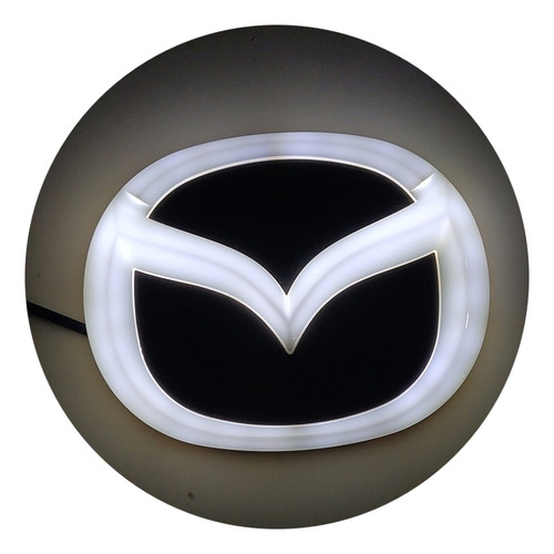 Emblema Con Logotipo De Mazda Y Luz Led Pata Automóvil