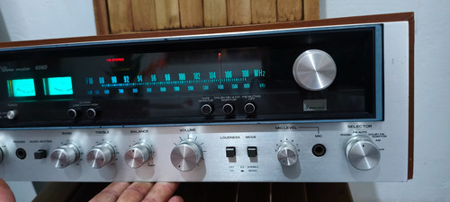 Receiver Sansui 6060 No Estado Azul (Usado)