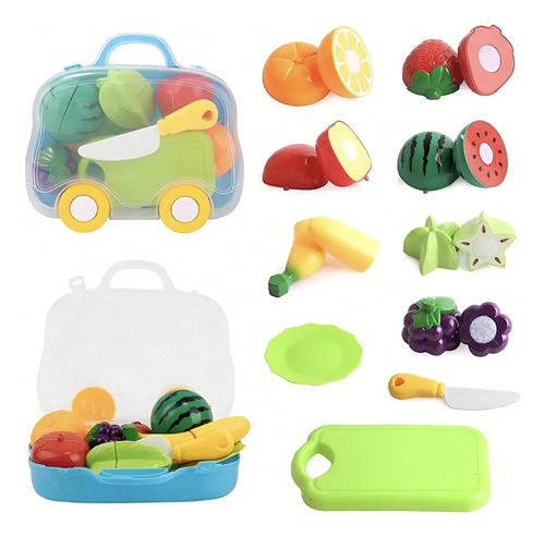 Juguetes Educativos De Cocina De Simulación, Juego De 18p Multicolor