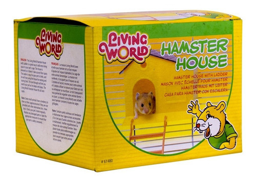 Casa Para Hamster Con Escalera Hh61480