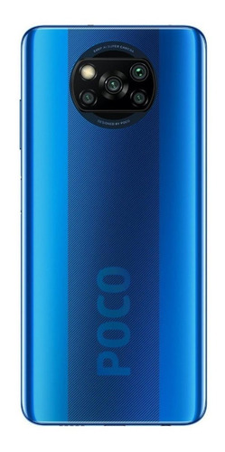 Xiaomi Pocophone Poco X3 NFC Dual SIM 128 GB cobalt blue 6 GB RAM - Bom (Recondicionado)