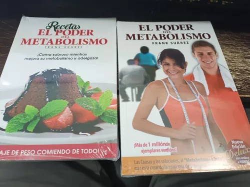 Pack Libros Frank Suarez Metabolismo Deluxe Y Recetas Combo | Envío gratis