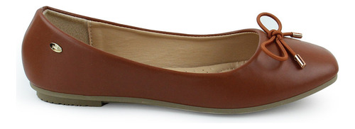 Flats Para Mujer Lob Footwear Pu Café 56204450