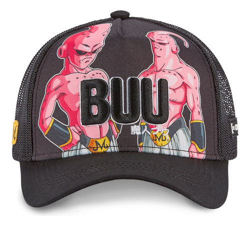 Gorra Capslab Dragon Ball Buu Original Negro Único Buu