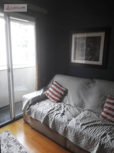 Imagem 12 de 24 de Ap Com 1 Dormitório, Sala, Cozinha, Área De Serviço E Banheiro Com Sacada À Venda, 37 M² Por R$ 350.000 - Campos Elíseos - São Paulo/sp - Ap1607