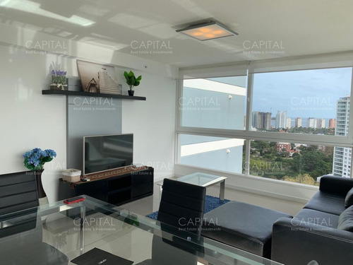 Apartamento De Un Dormitorio En Alquiler De Temporada,torre One Punta Del Este 