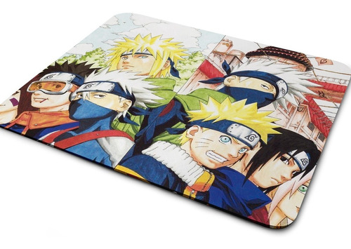 Mouse Pad Anime Gamer Naruto 7 Modelos Diferentes