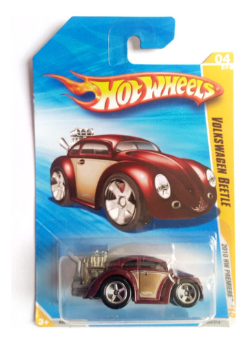 Hotwheels Tooned Volkswagen Beetle 2010 Hw Premiere