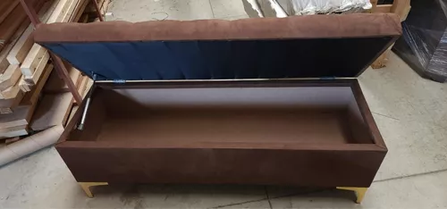 Baúl Taburete Pie De Cama Zapatera 145cm Queen