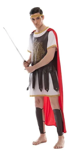Disfraz De Cosplay Soldado Romano Real Medieval For Hombre