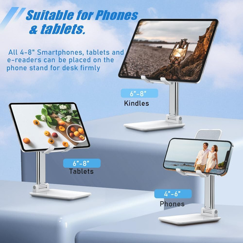 Soporte Para Celular Universal - Altura Y Ángulo Ajustable -