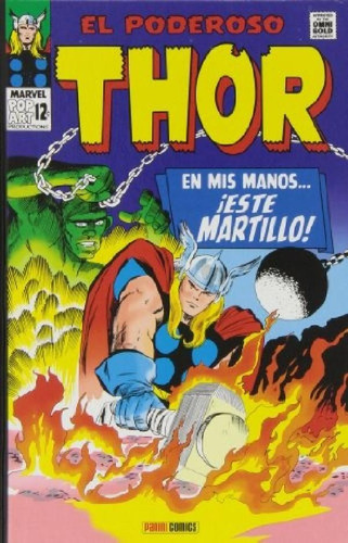 Libro - Marvel Gold El Poderoso Thor En Mis Manos, Este Mar