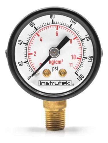 Manómetro Para Compresor Carátula 1.5 , 160 Psi (aire, Gas)