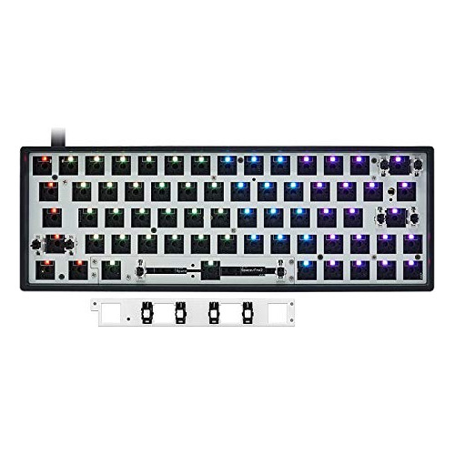 Gk64x Gk64 Hot Swappable 60% Custom Mechanical Keyboard Supp